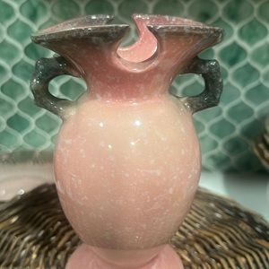 HULL POTTERY VASE MCM PINK